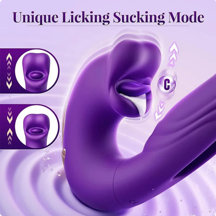 ❄️ Flash Sale 70% OFF 💋 2026 Upgraded Luvora™ 4-in-1 Flapping & Licking Vibrator